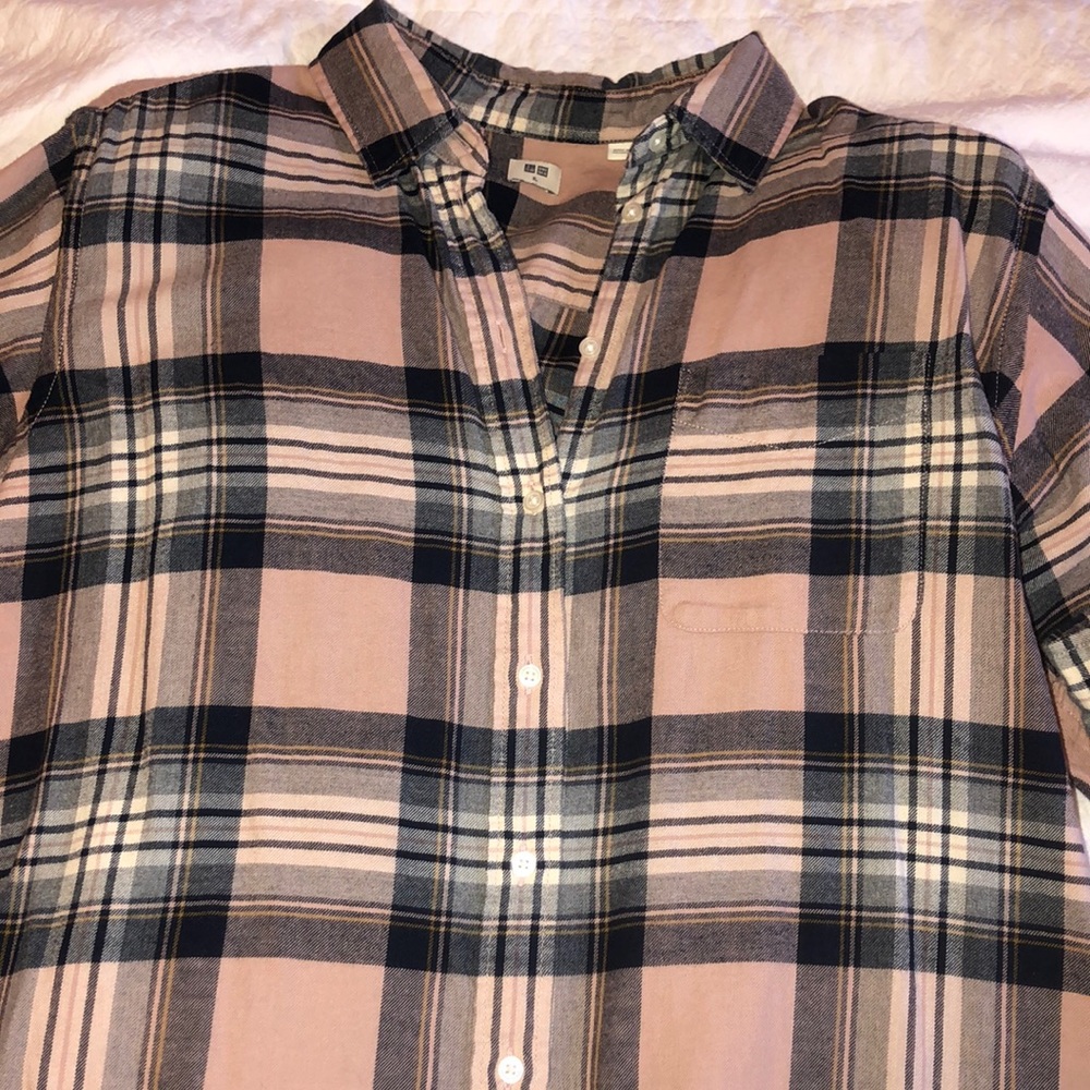Flannel button down shirt